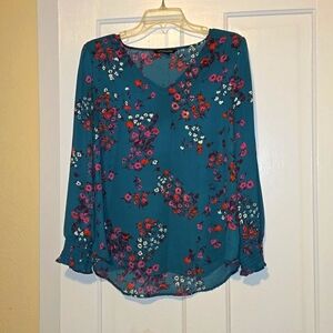 Long sleeve blouse